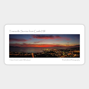 Townsville Sunrise from Castle Hill Sticker